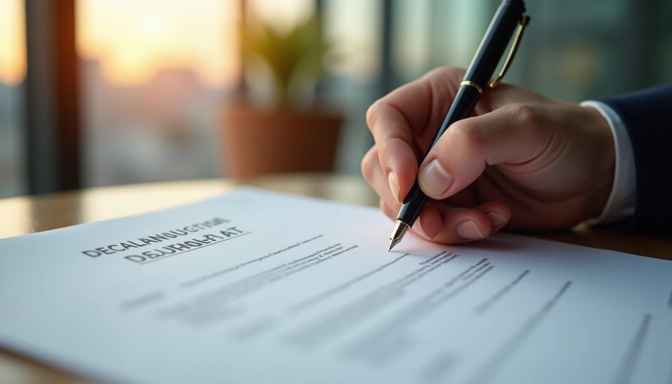Déclaration sinistre acte de vente en 2026 : mode d'emploi pratique